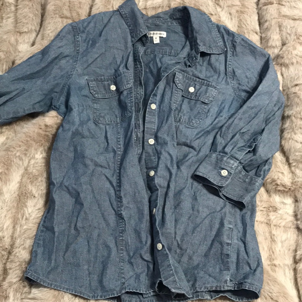 Chambray Jean top